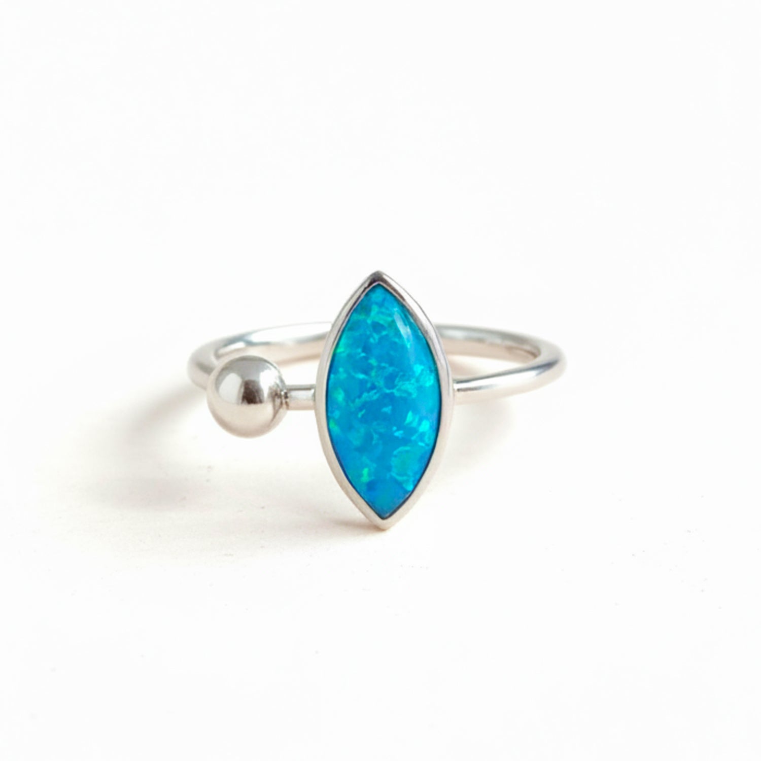 Marina Turquoise Cultured Opal Ring