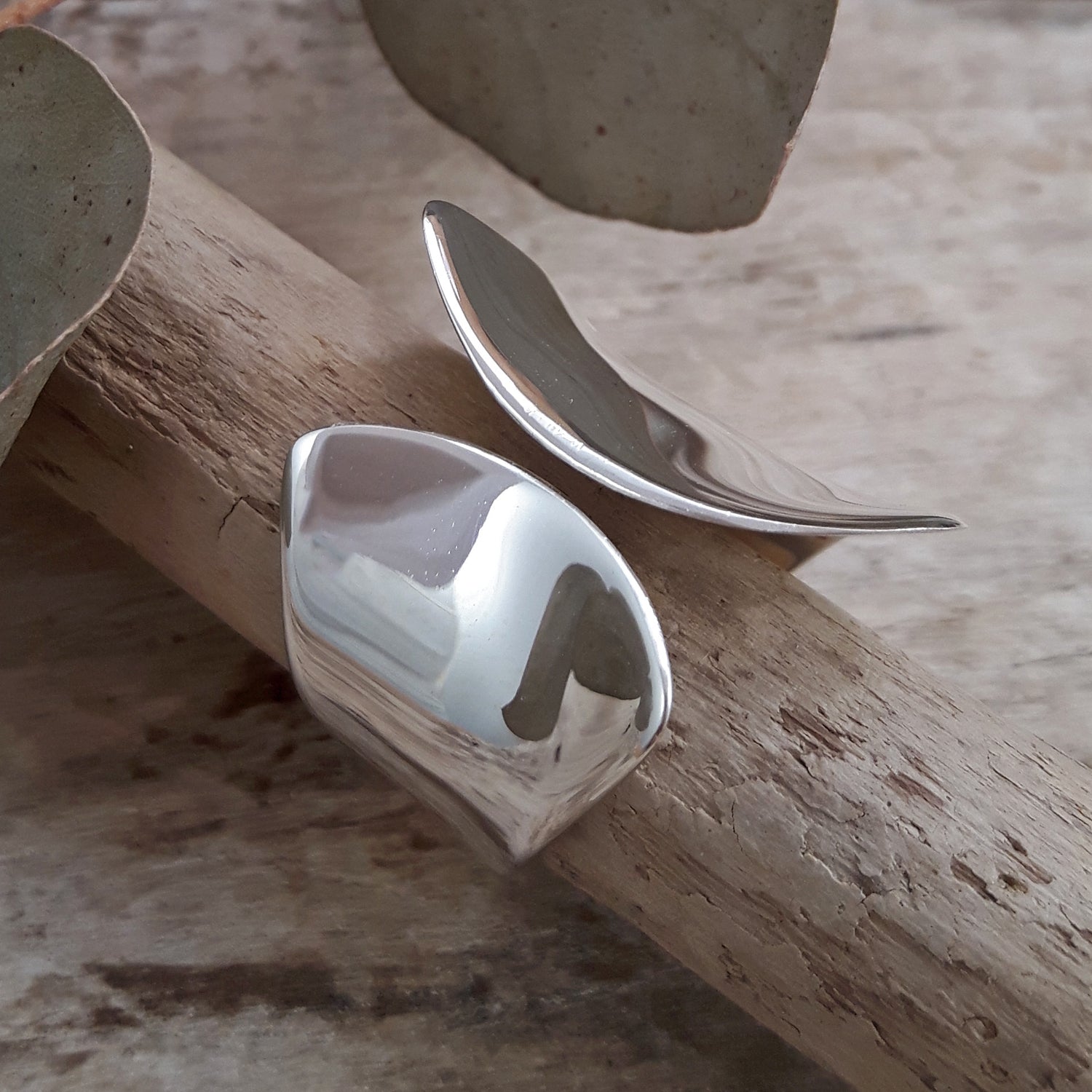 Mariselle Polished Sterling Silver Ring