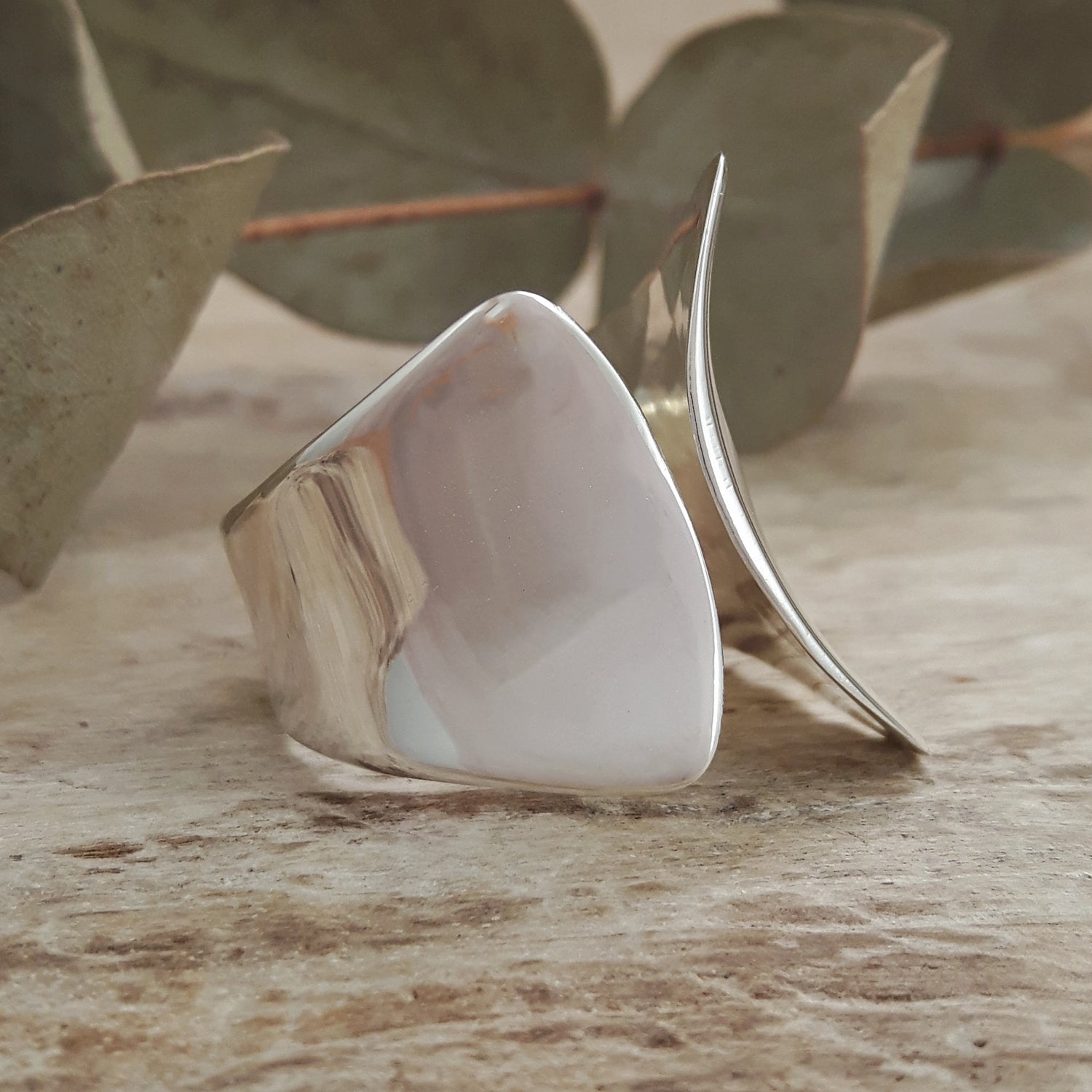 Mariselle Polished Sterling Silver Ring