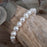 Mary Large White Pearl Bracelet