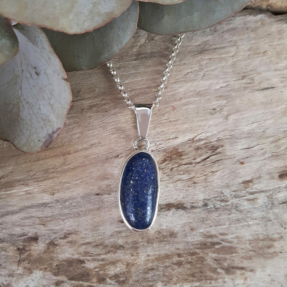 Monet Lapis Small Pendant