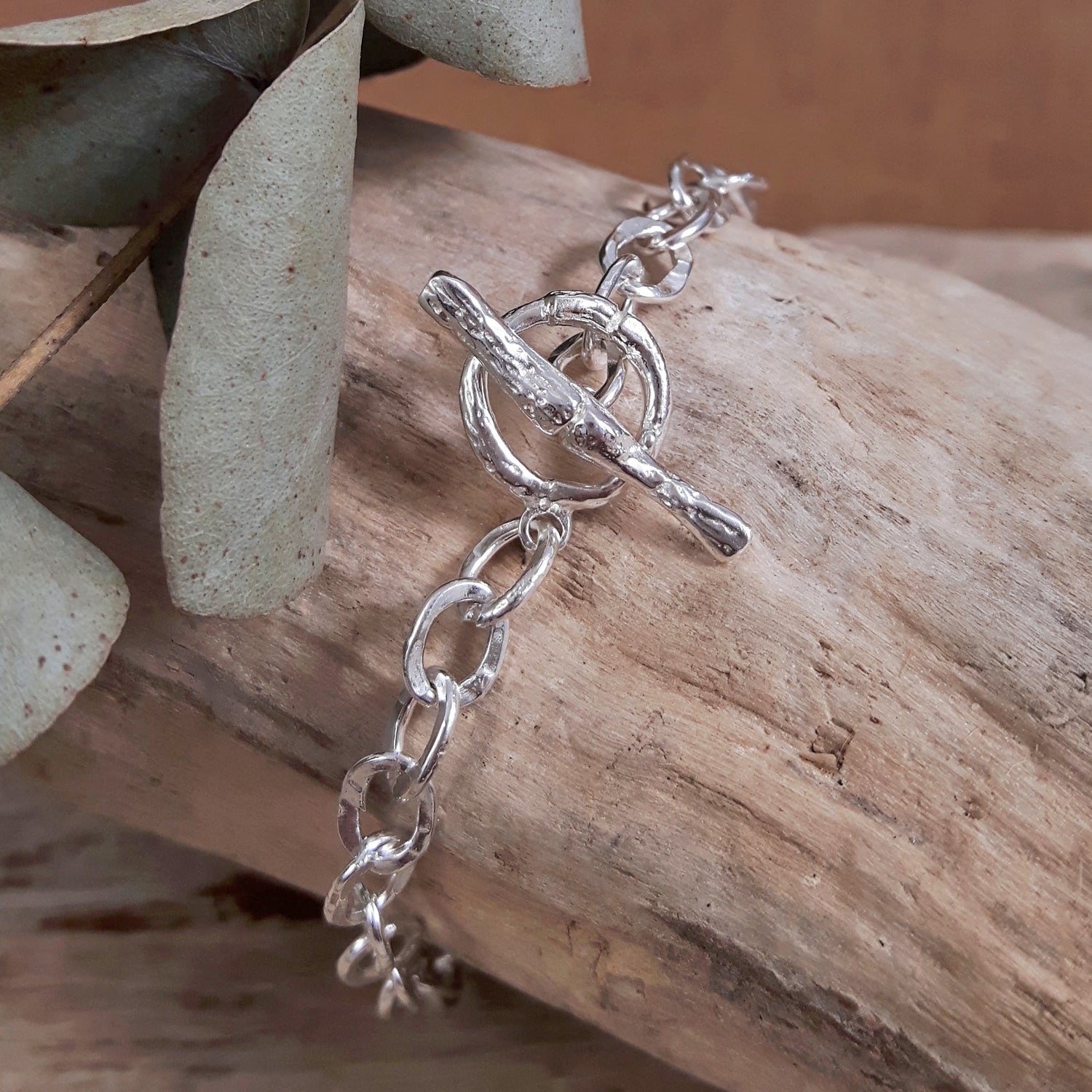 Foresta Chain T-Bar Bracelet