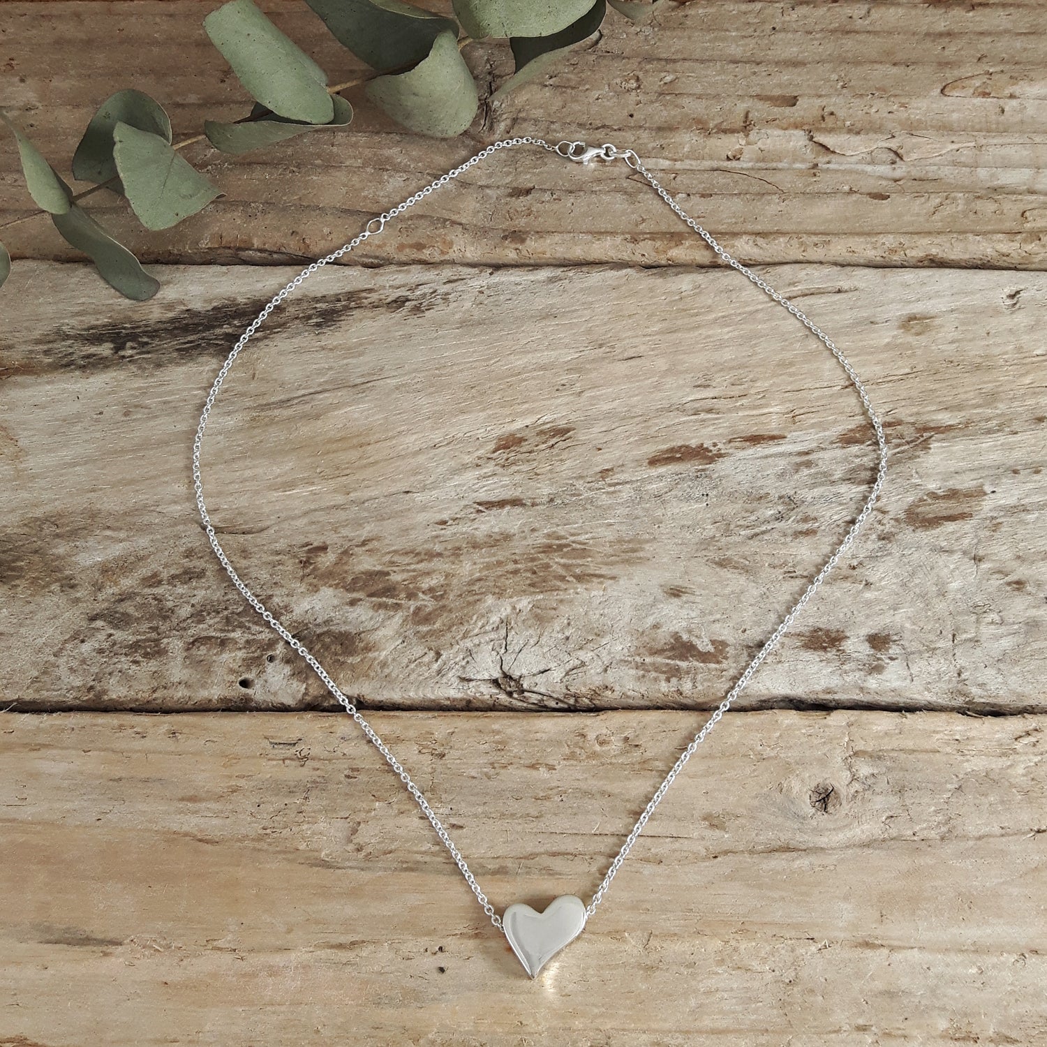 Infinity Heart Chain Necklace