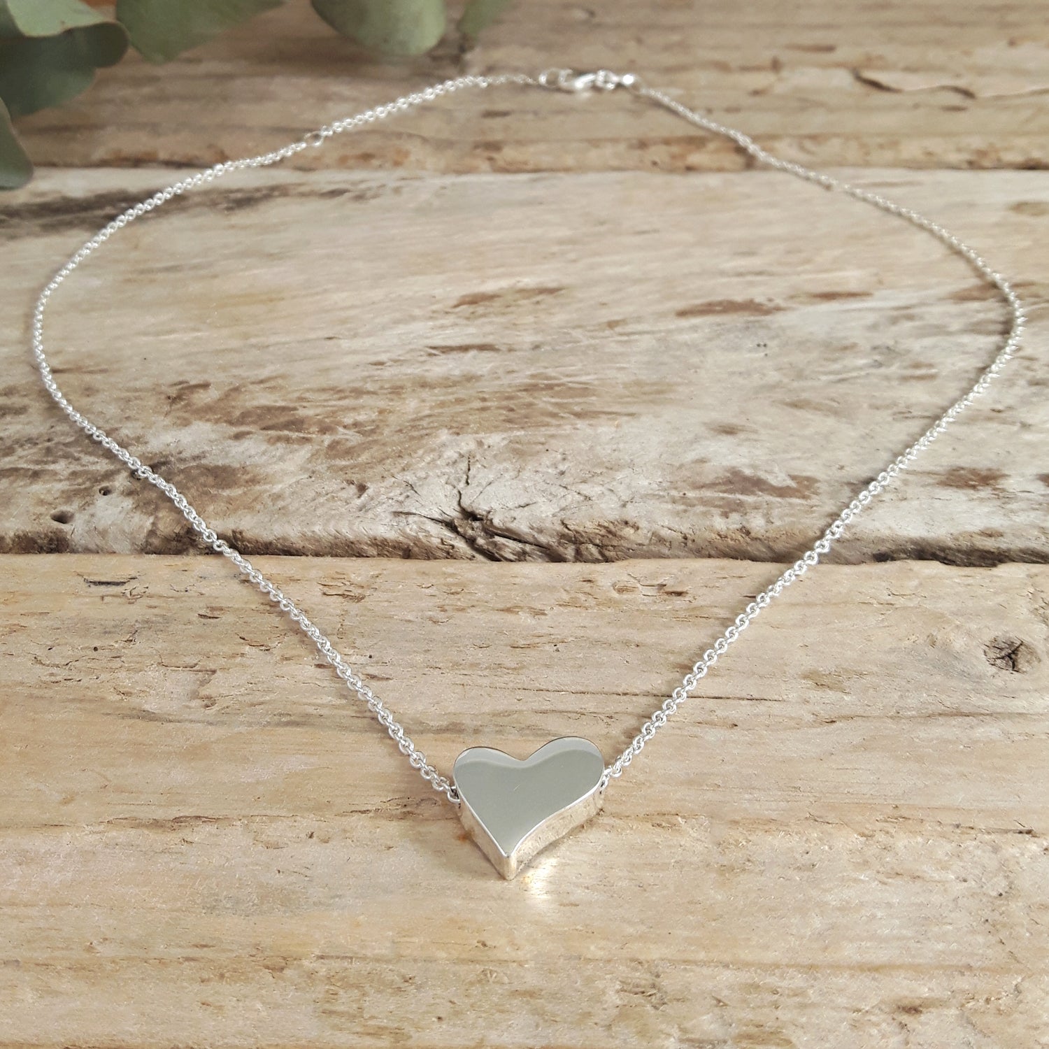 Infinity Heart Chain Necklace