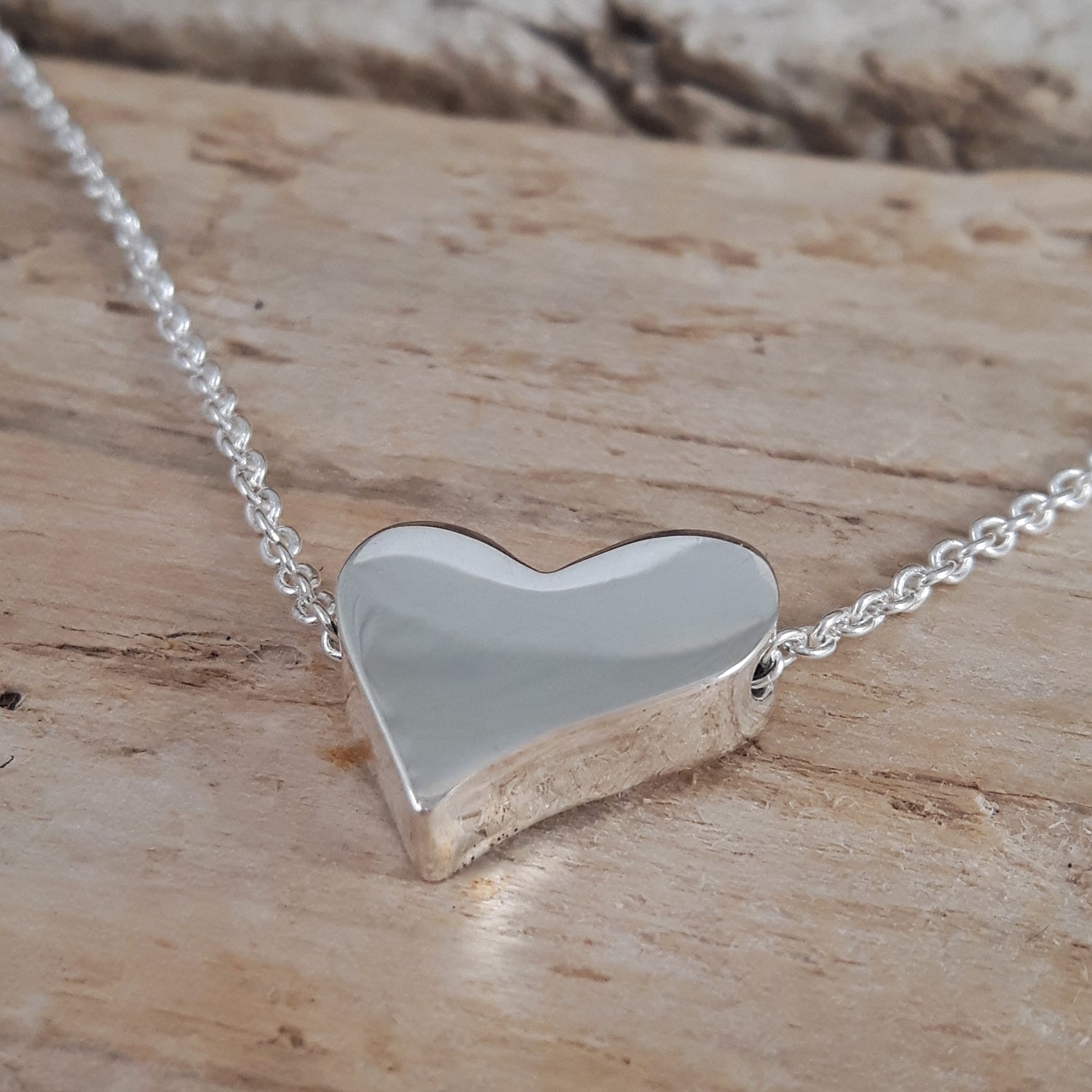 Infinity Heart Chain Necklace