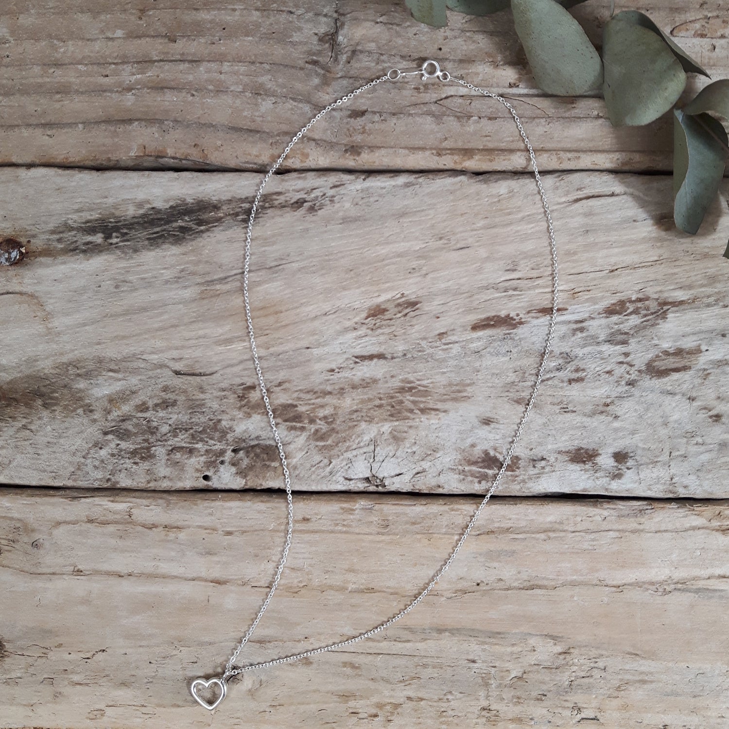 Open Heart Necklace