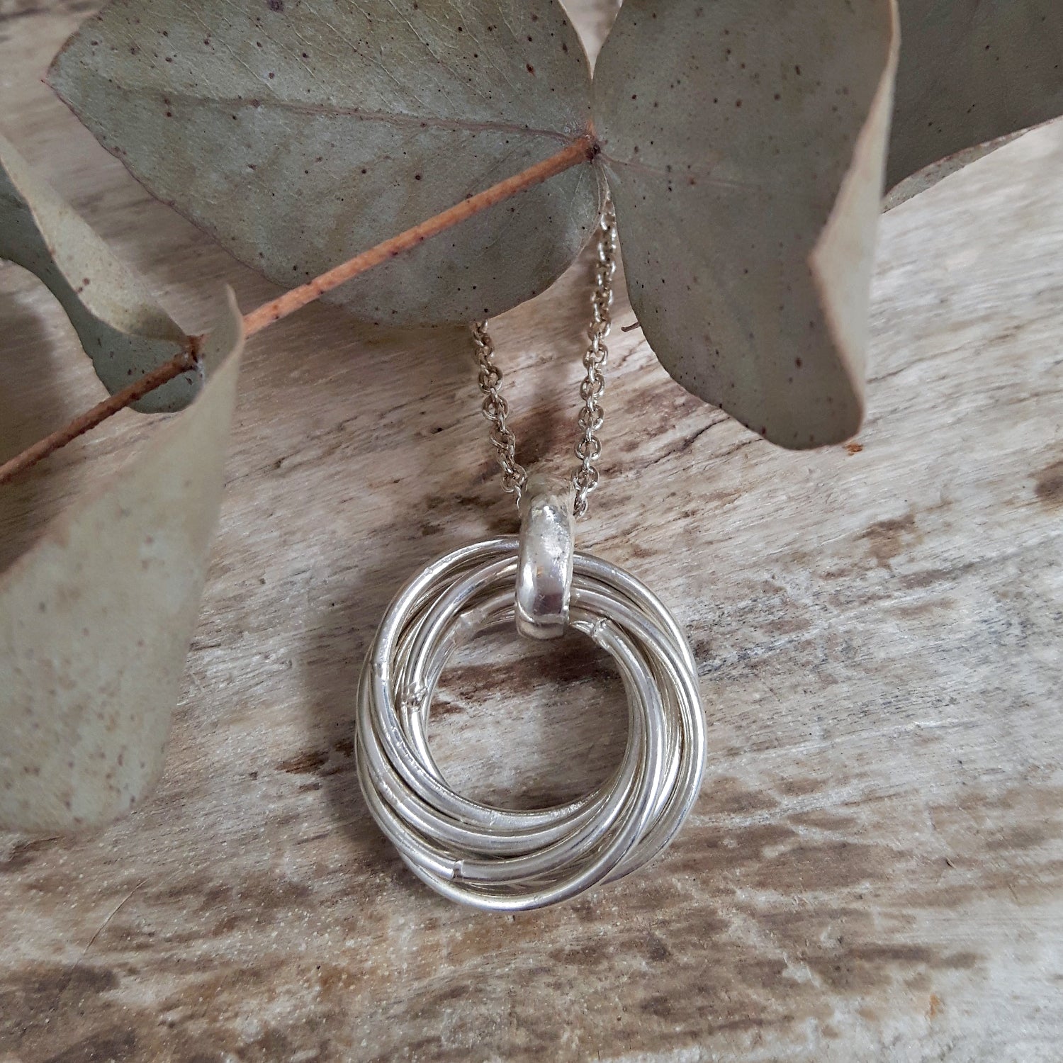 Rita Mini Silver Pendant