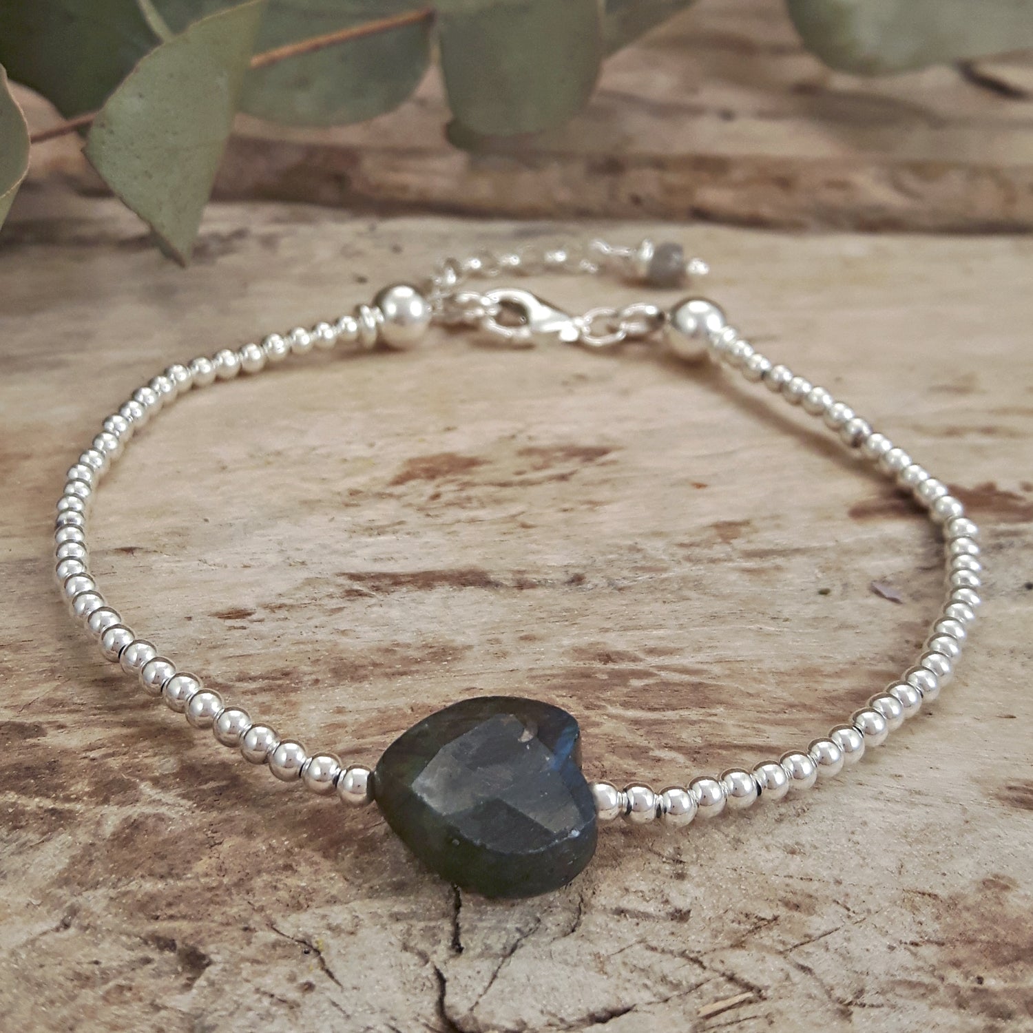 Shades of Love Labradorite Gemstone Bracelet