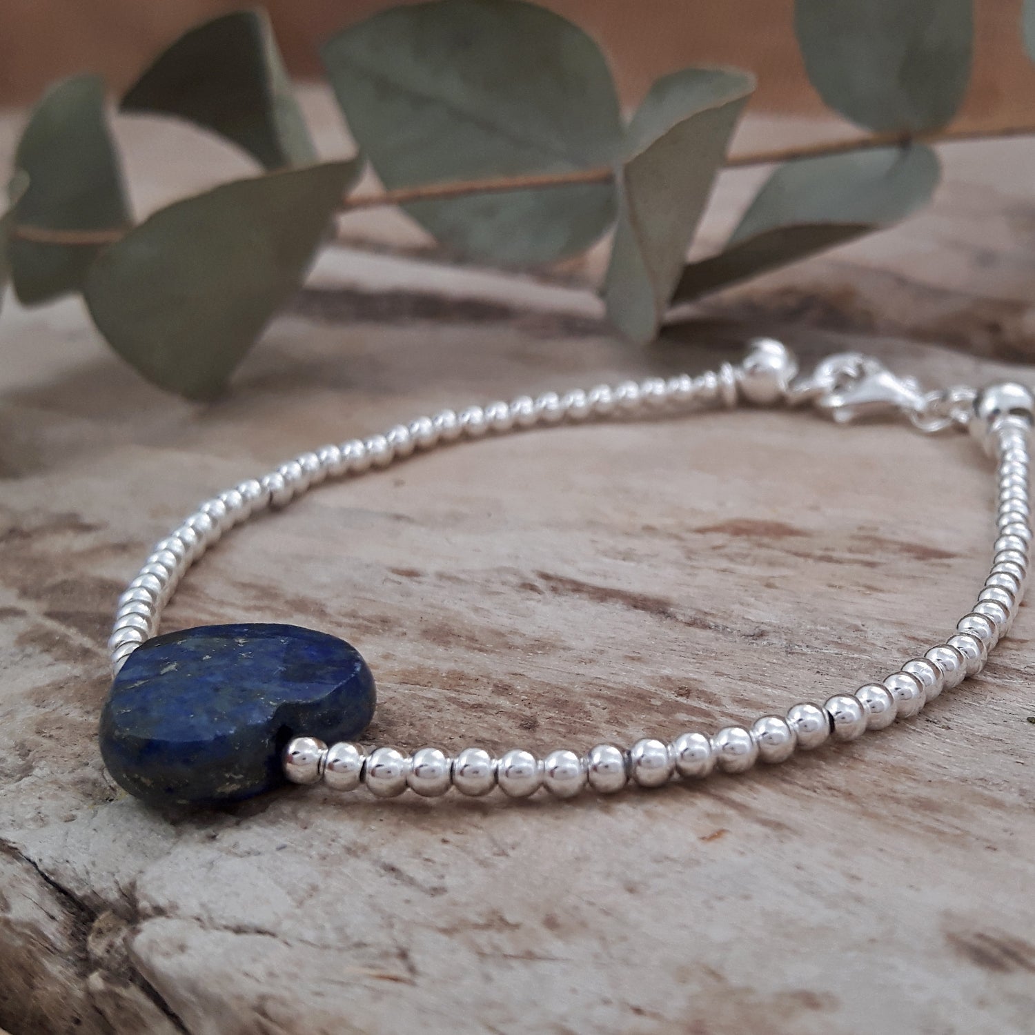Shades of Love Lapis Gemstone Bracelet