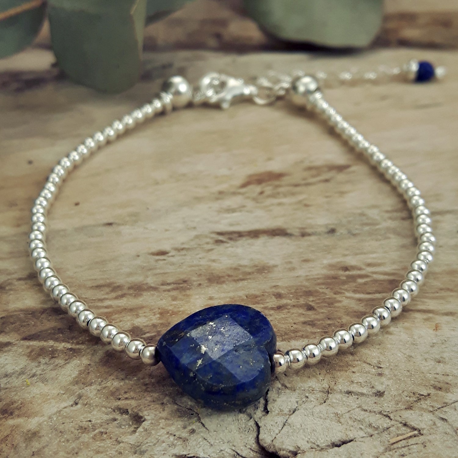 Shades of Love Lapis Gemstone Bracelet