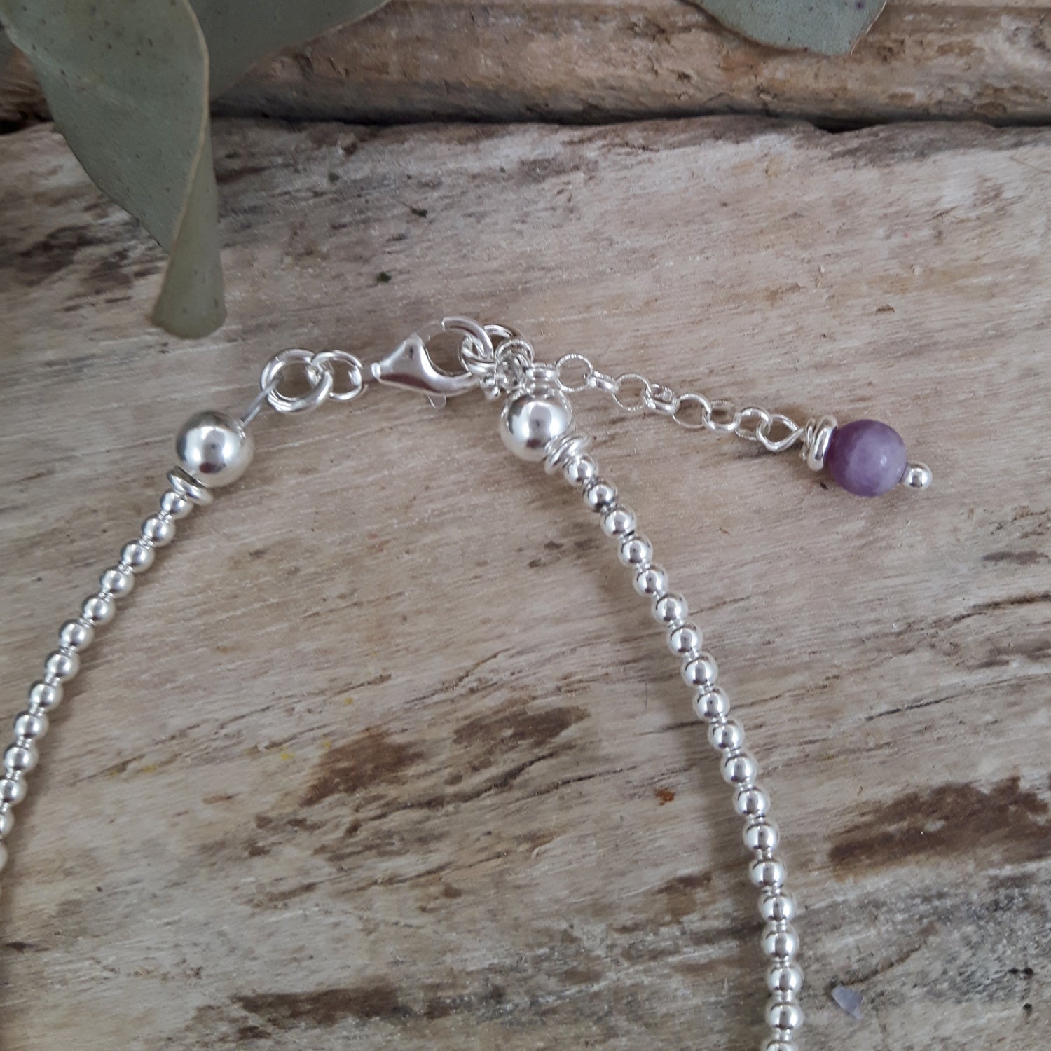 Shades of Love Lilac Chalcedony Gemstone Bracelet