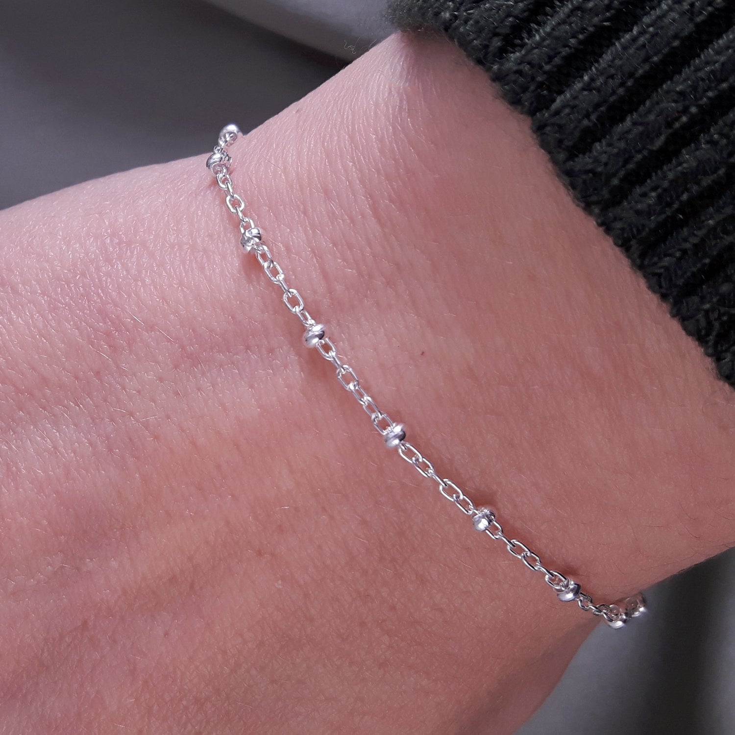 Lotty Sterling Silver 17.5cm Bracelet