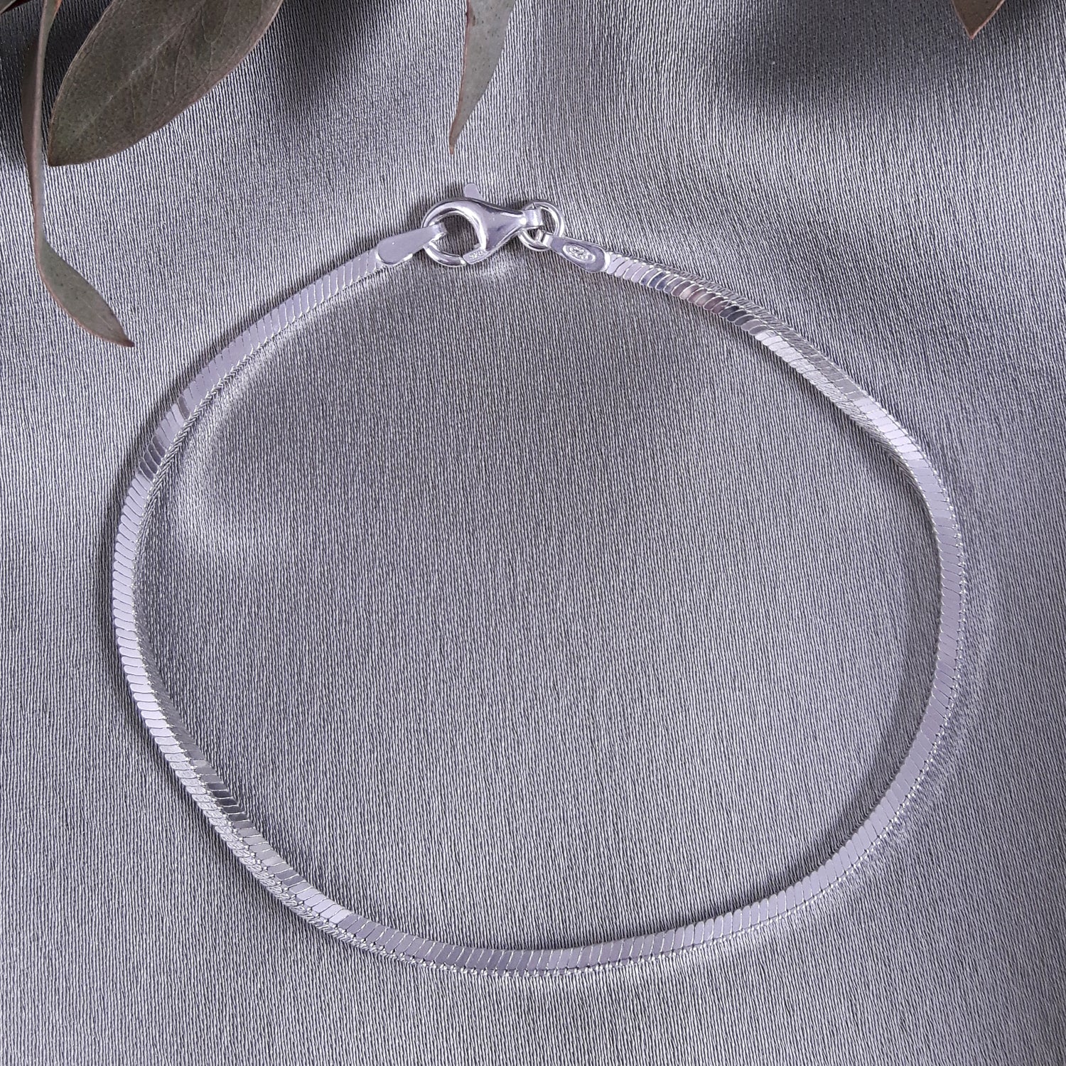 Quadra Sterling Silver Chain 200 Bracelet