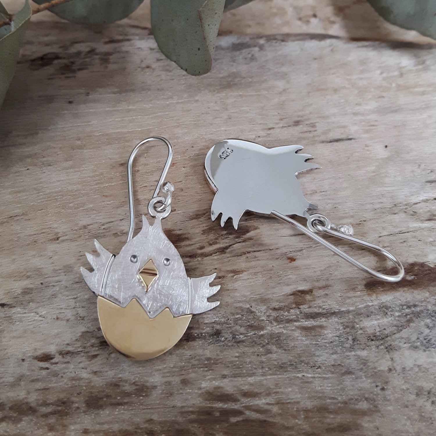 Duet Spring Chick Drop Earrings