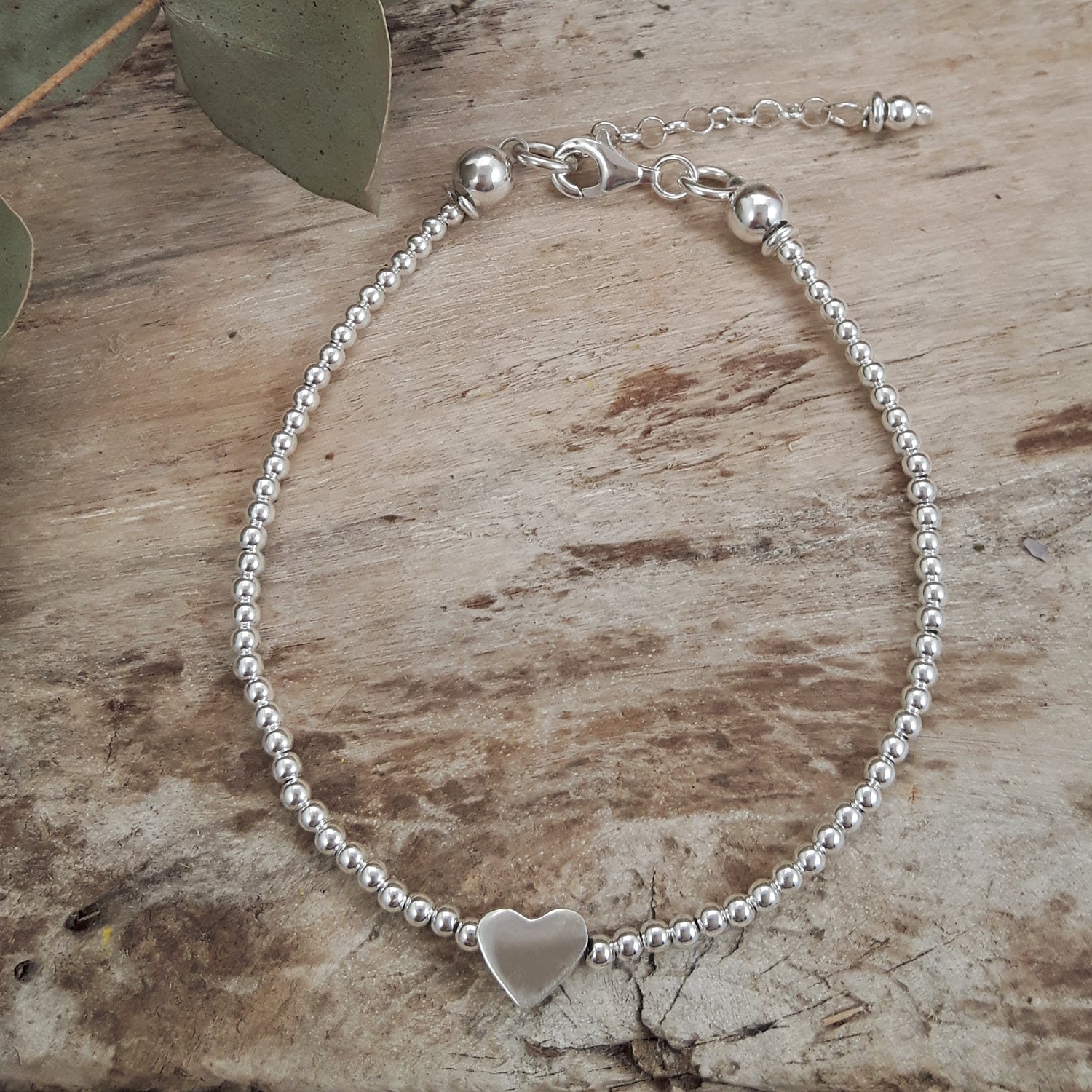 Timeless Heart Silver Bracelet