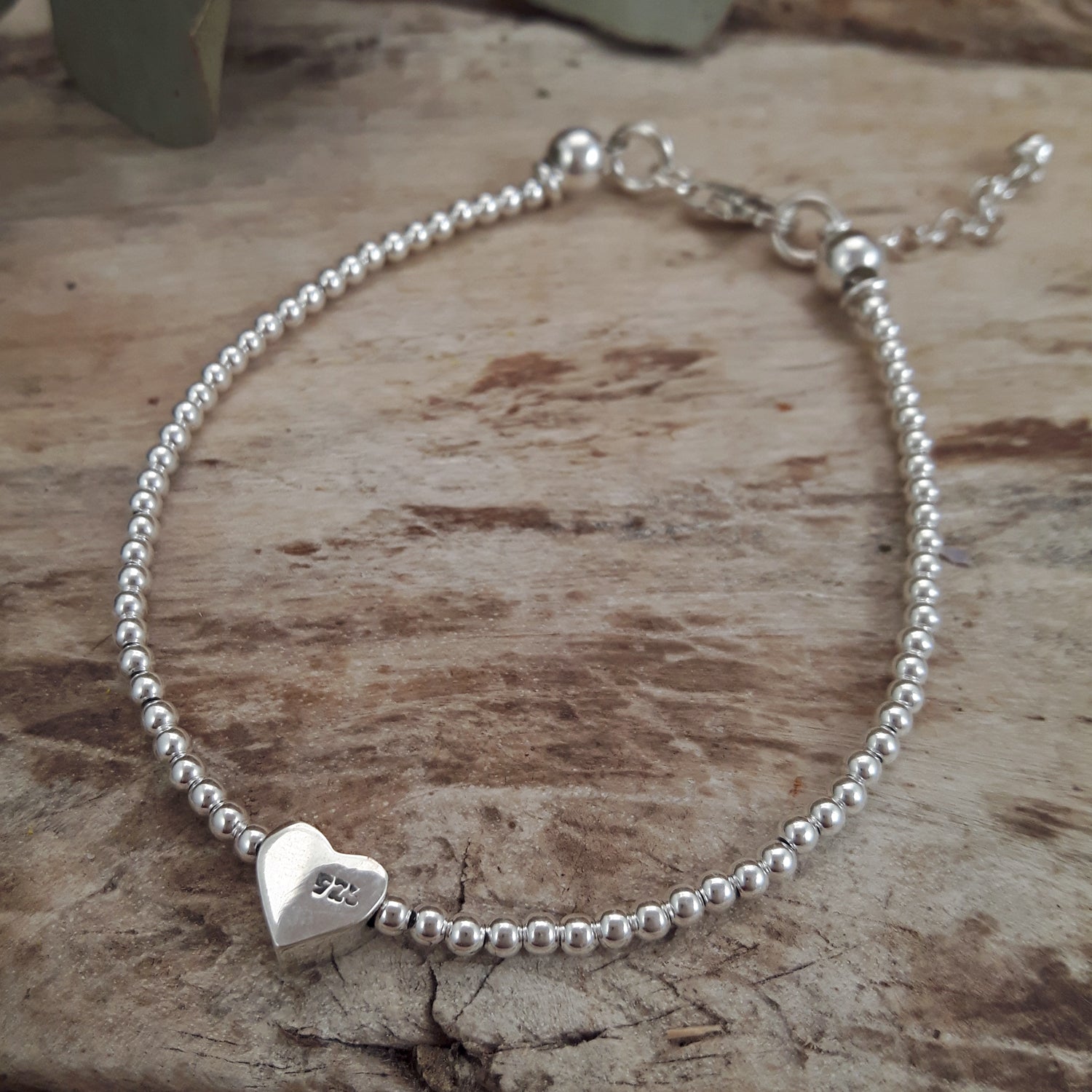 Timeless Heart Silver Bracelet