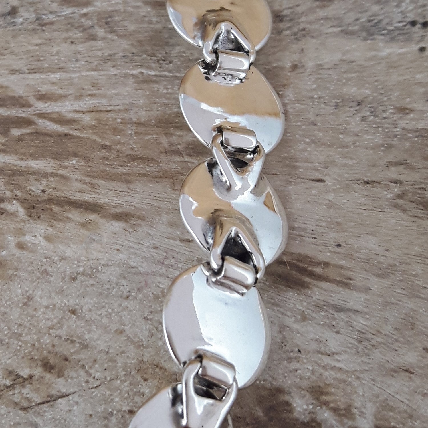 Unity Circles Sterling Silver Bracelet