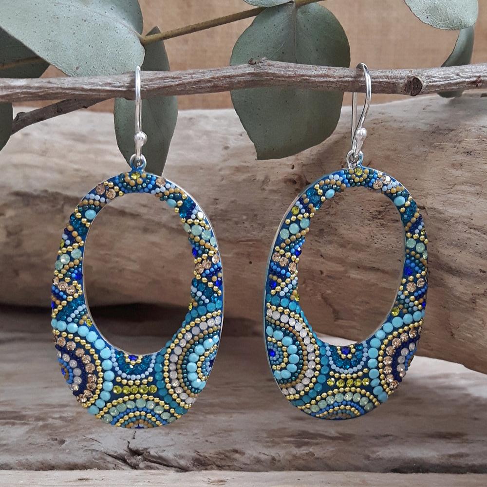 Allegra Amalfi Dream Hoop Earrings