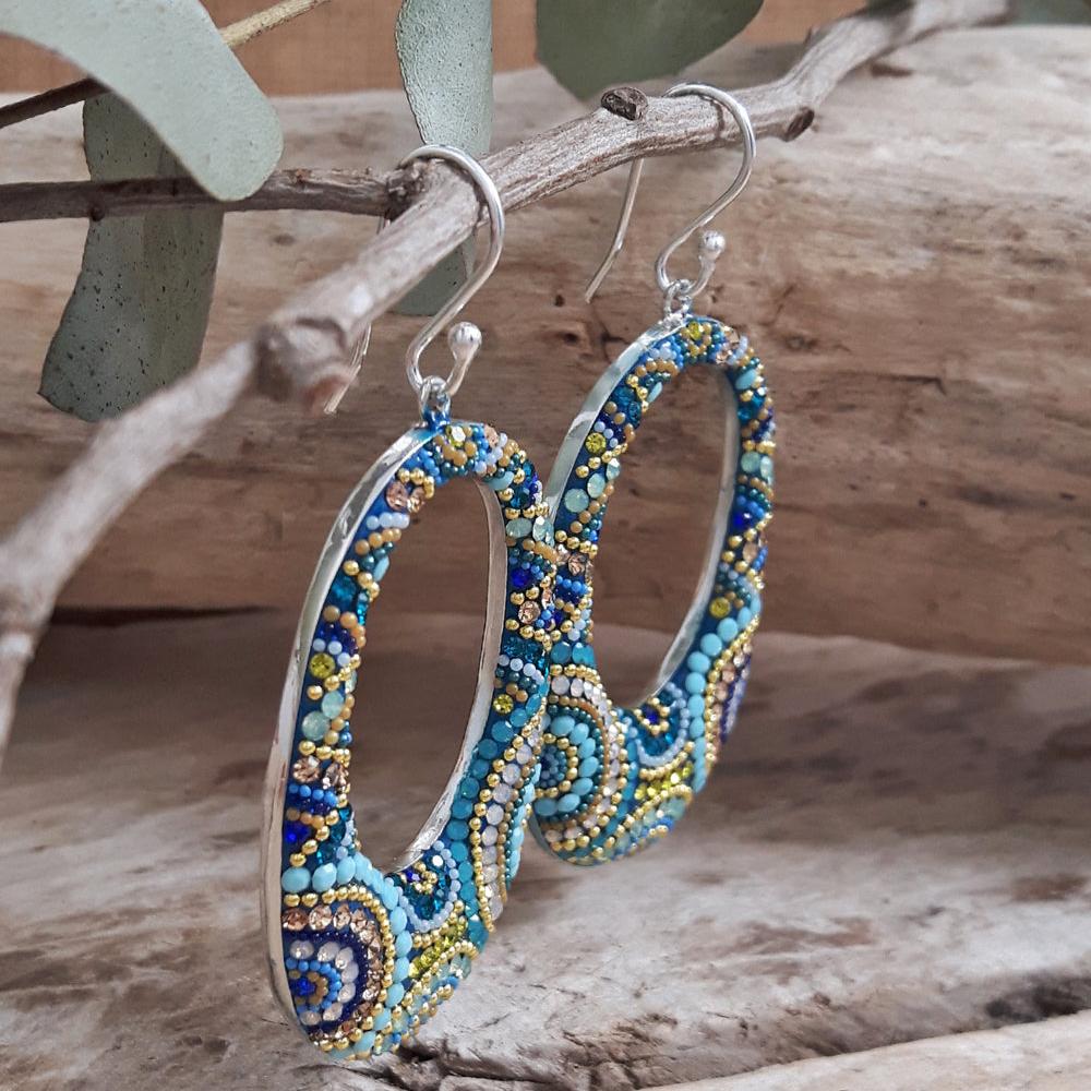 Allegra Amalfi Dream Hoop Earrings
