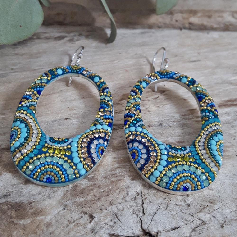 Allegra Amalfi Dream Hoop Earrings
