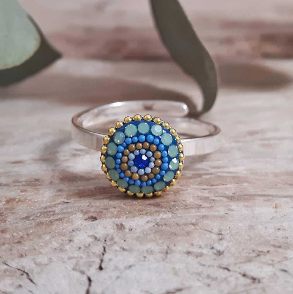 Allegra Amalfi Dream Mini Adjustable Ring