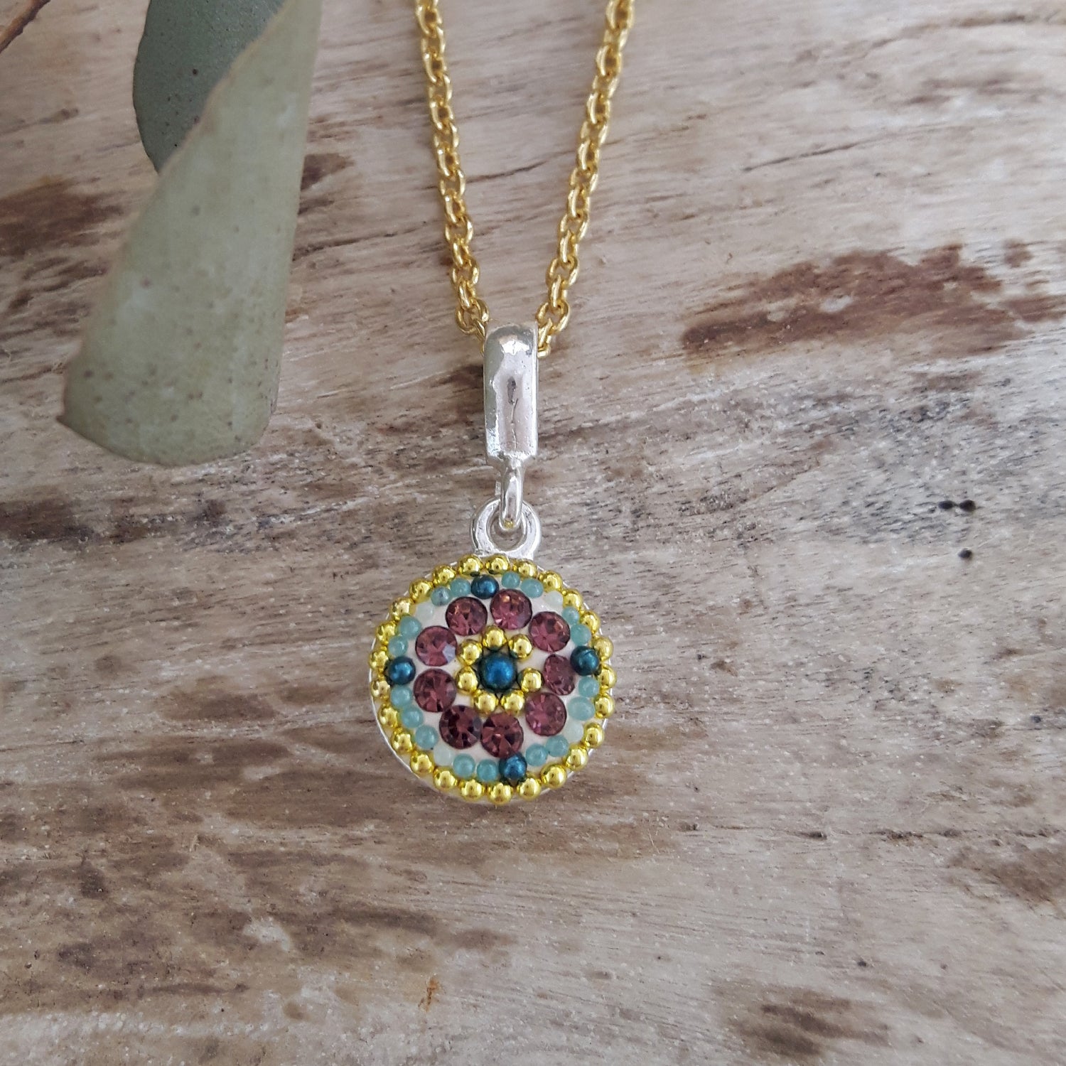 Allegra Antique Daisy Mini Pendant