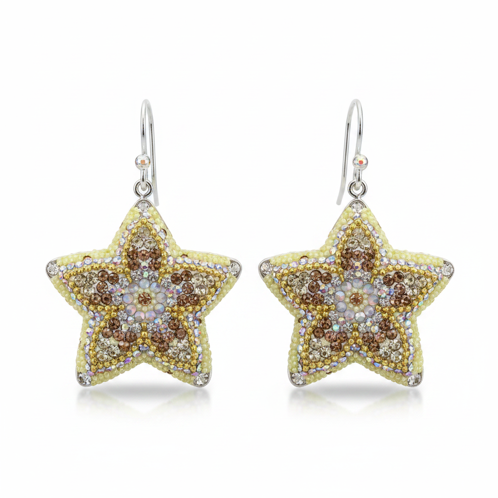 Allegra Fleur Lemon Drop Earrings