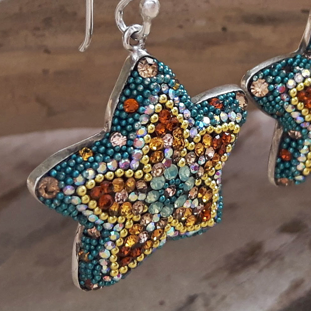 Allegra Fleur Vintage Dream Drop Earrings