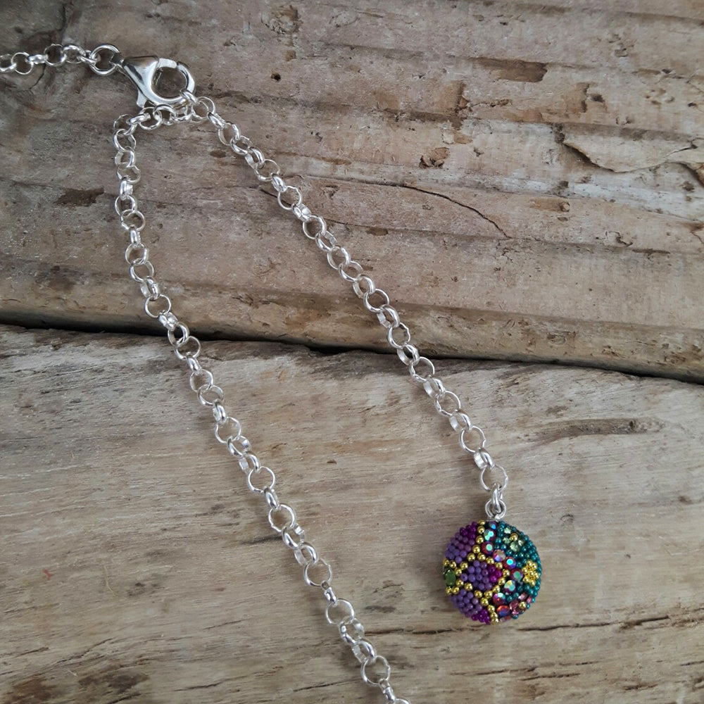 Allegra Galactic Butterfly Ombre Choker
