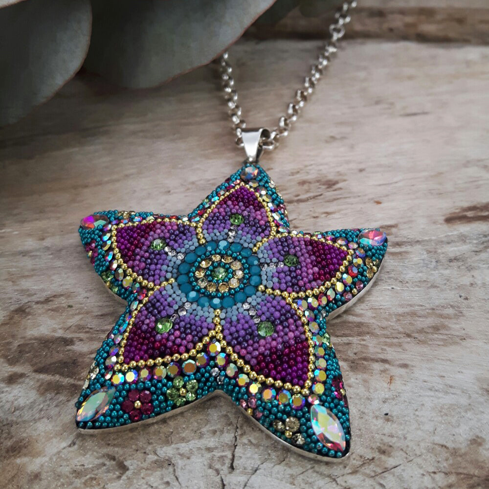 Allegra Galactic Flower 4.5cm Pendant