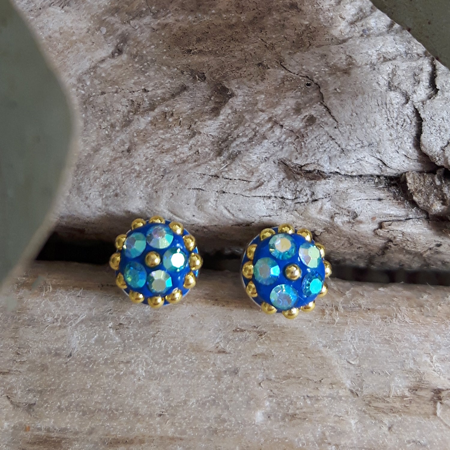 Allegra Sapphire Dream Tiny Stud Earrings