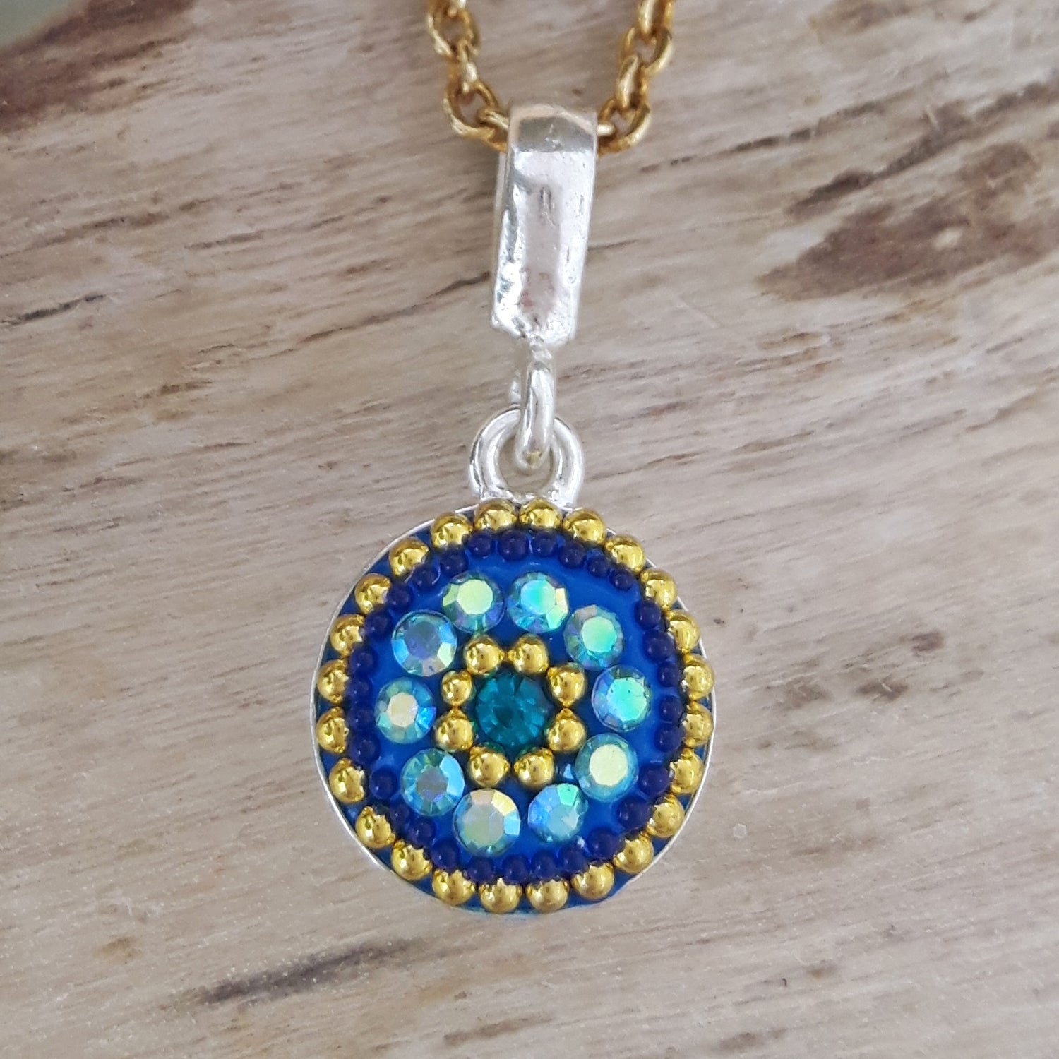 Allegra Sapphire Dream Rd Mini Pendant