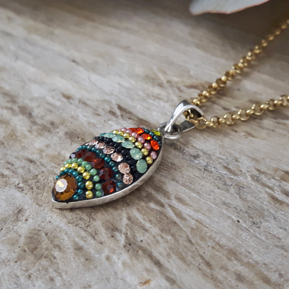 Allegra Vintage Dream Leaf Pendant