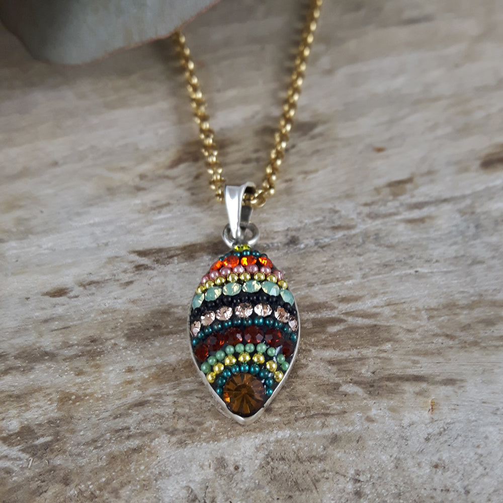 Allegra Vintage Dream Leaf Pendant