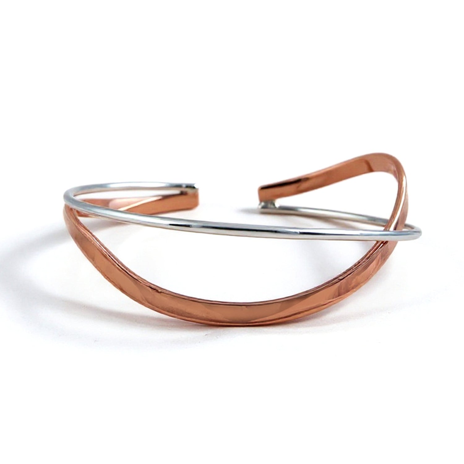 Atlantis Copper & Silver Cuff