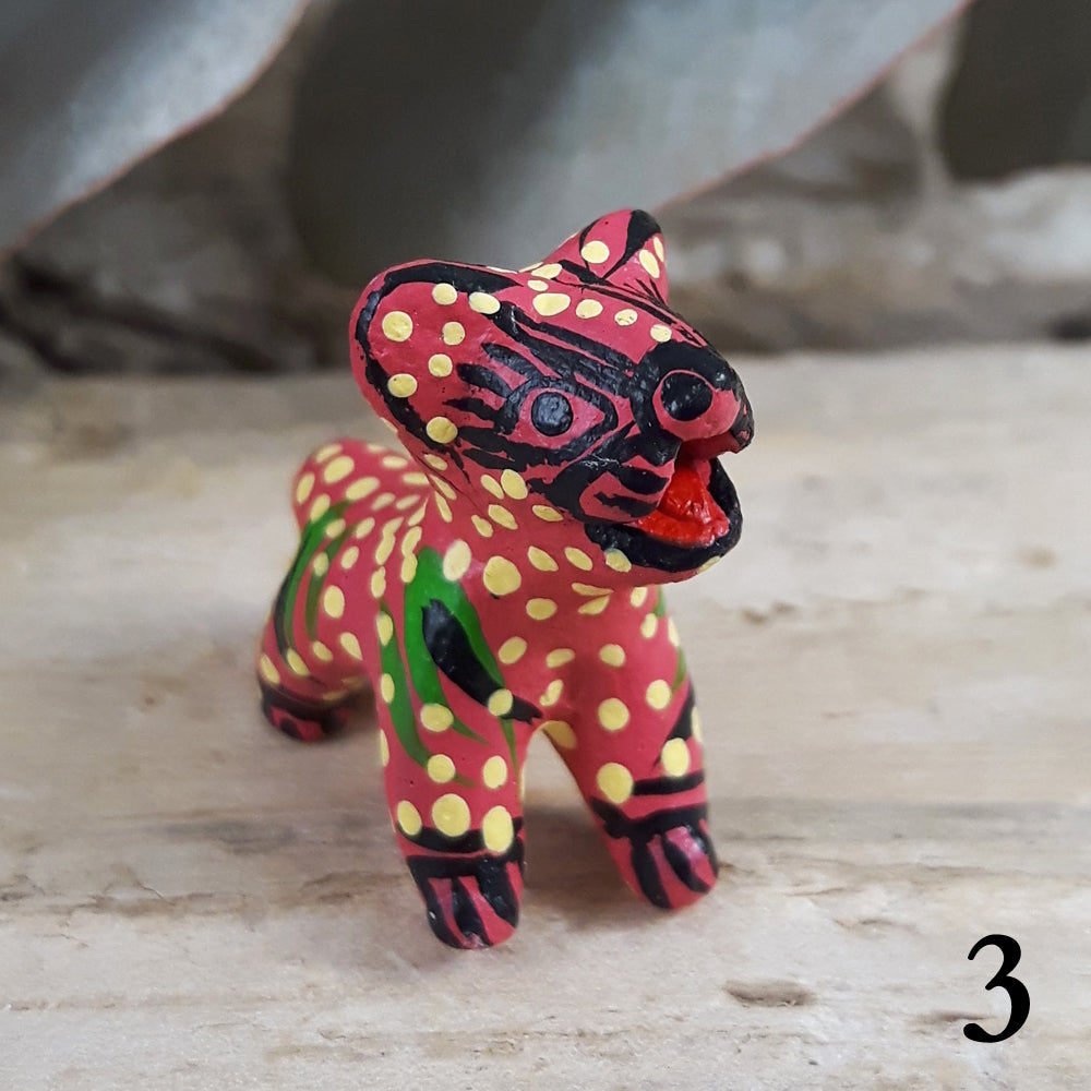 Balam, Hand Painted Ceramic Jaguars