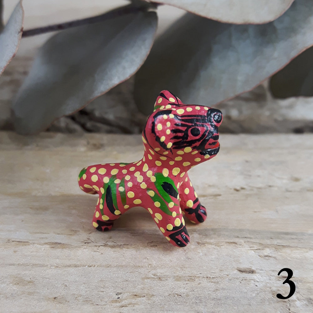 Balam, Hand Painted Ceramic Jaguars