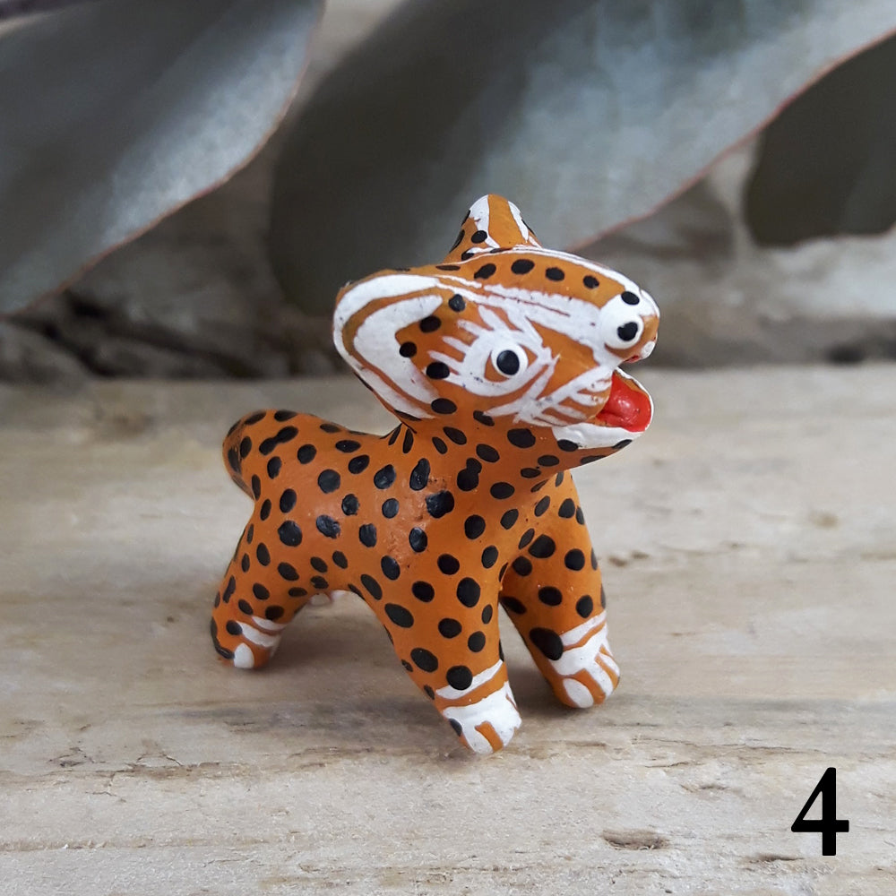 Balam, Hand Painted Ceramic Jaguars