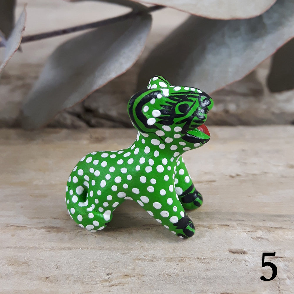 Balam, Hand Painted Ceramic Jaguars