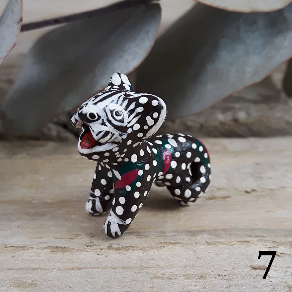 Balam, Hand Painted Ceramic Jaguars