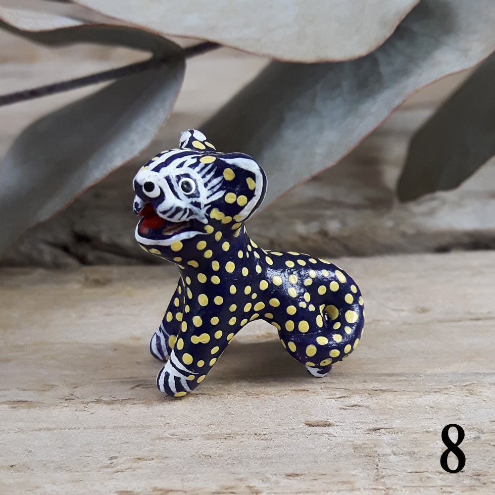 Balam, Hand Painted Ceramic Jaguars