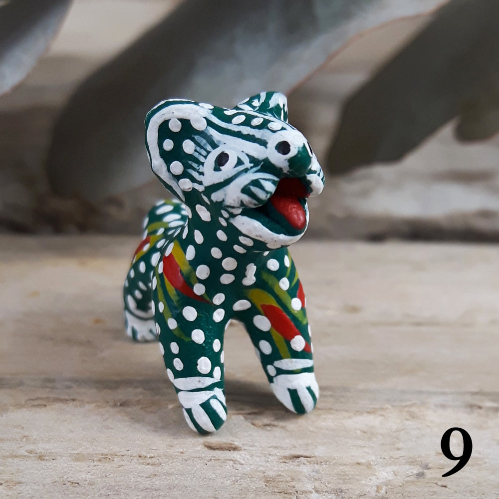Balam, Hand Painted Ceramic Jaguars