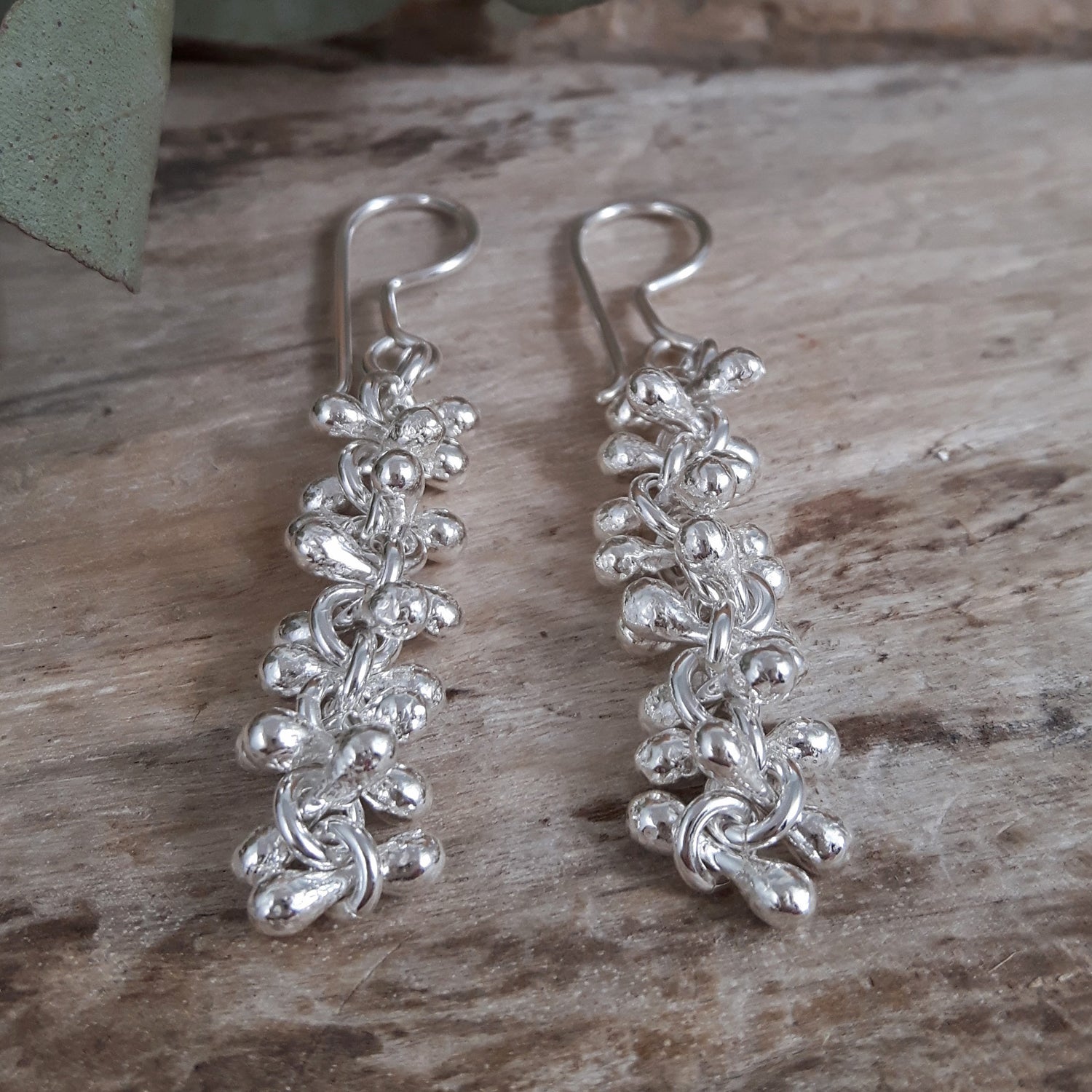 Bellissima Silver Drop Earrings Earrings