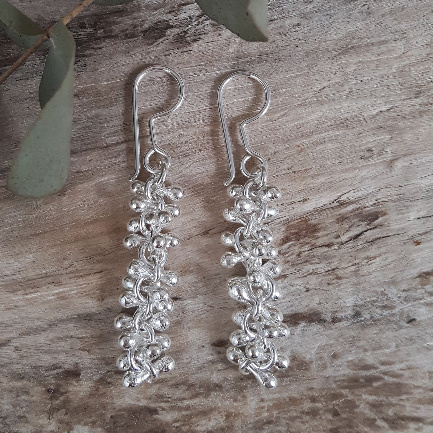 Bellissima Silver Drop Earrings Earrings