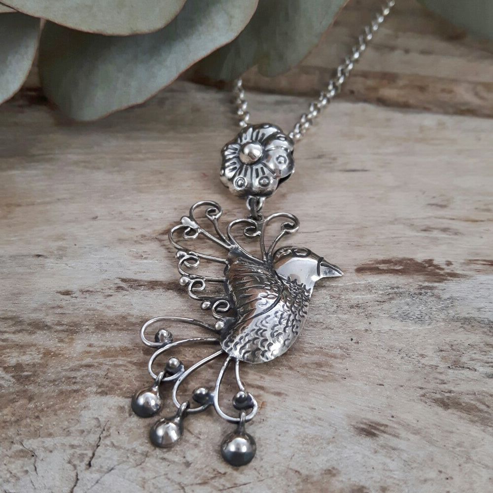 Bloom Hummingbird Pendant