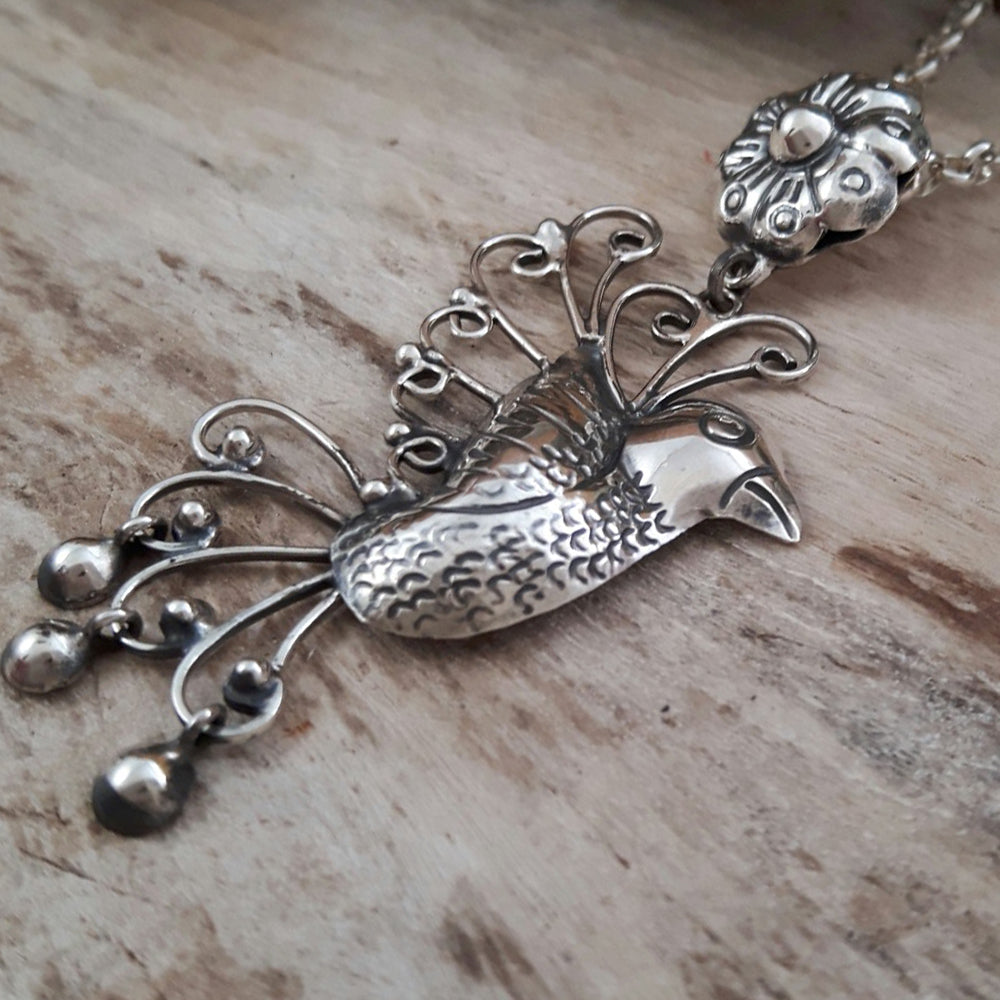 Bloom Hummingbird Pendant