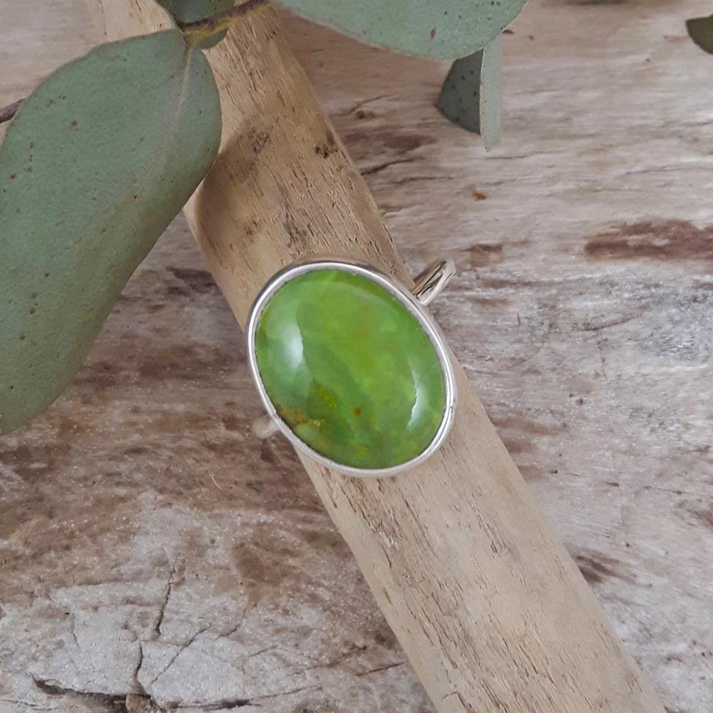 Cezanne Green Turquoise Small Ring