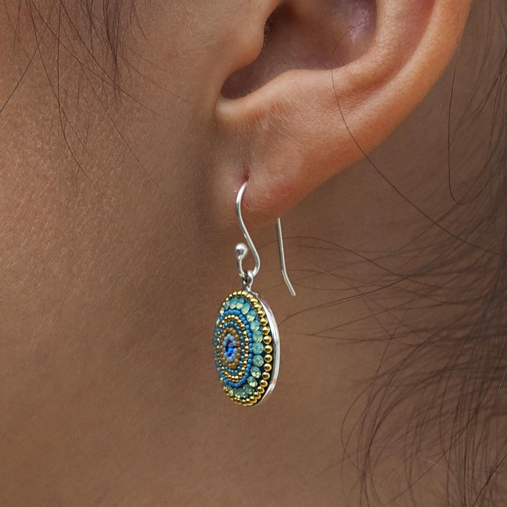 Allegra Amalfi Dream Coin Drop Earrings