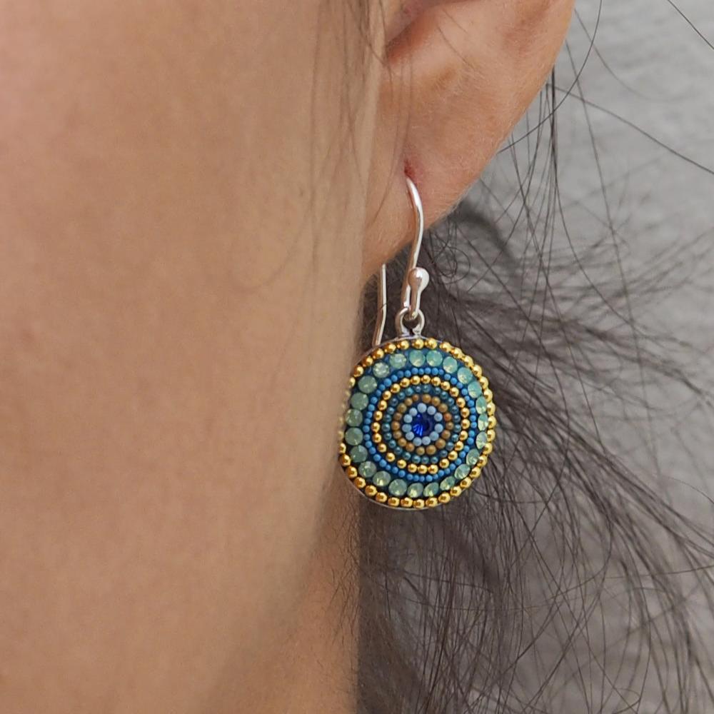 Allegra Amalfi Dream Coin Drop Earrings