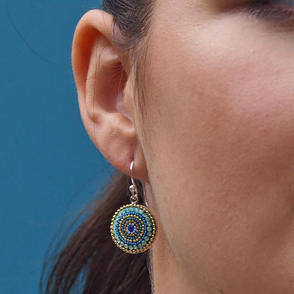 Allegra Amalfi Dream Coin Drop Earrings